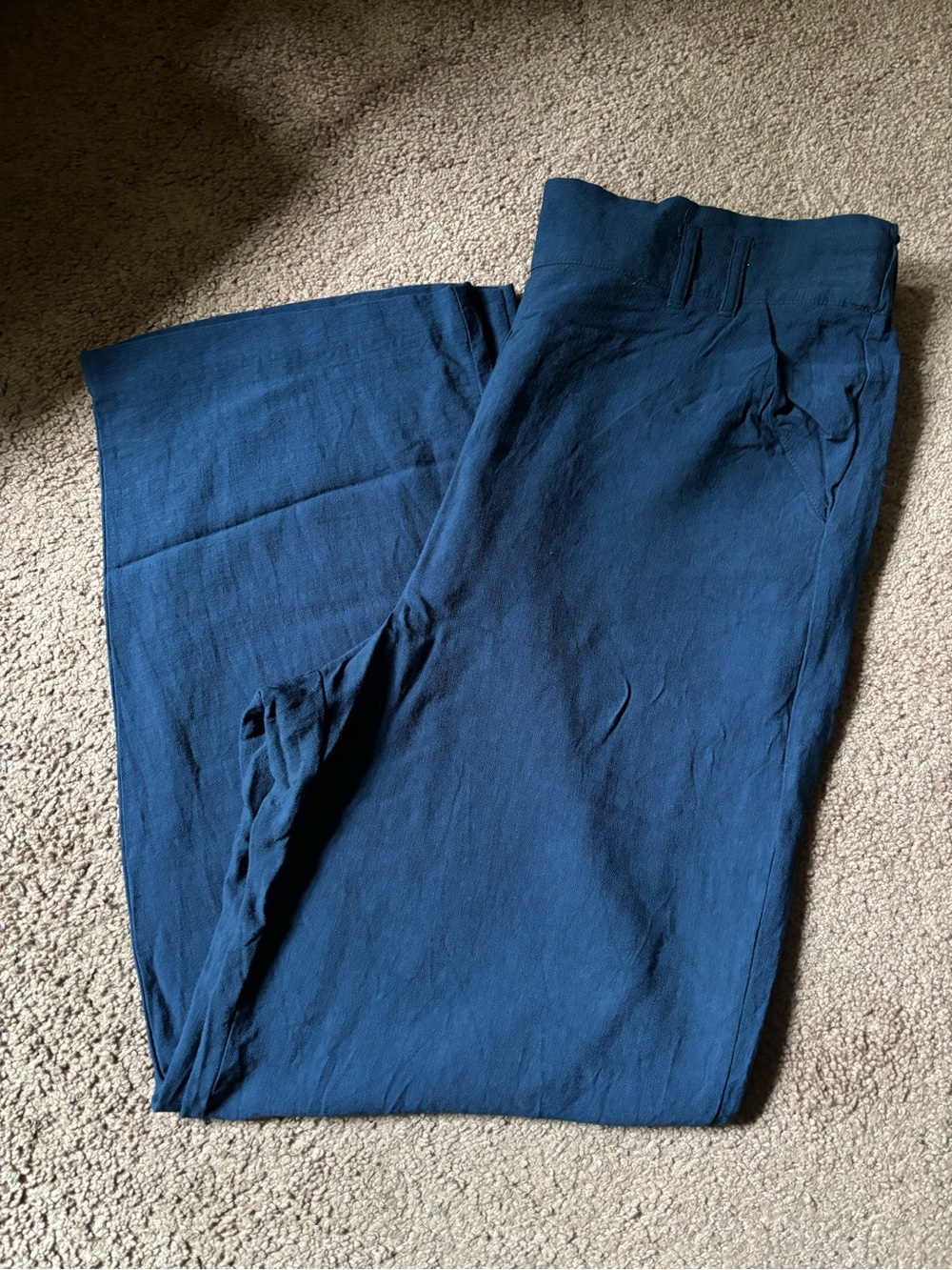 Women’s Navy Blue Casual Pants